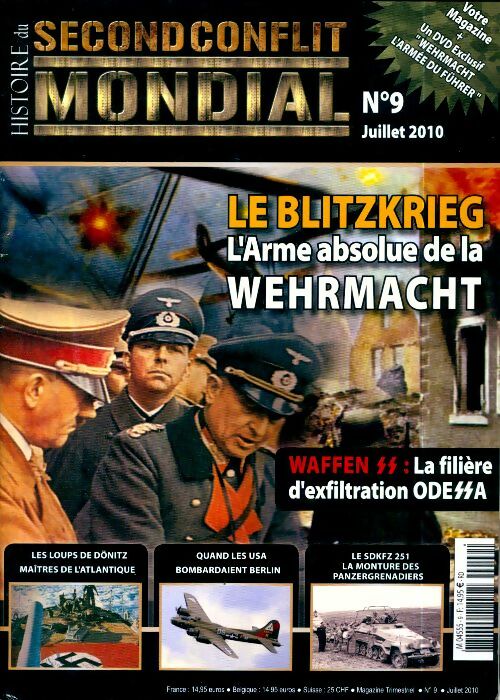 Livrenpoche : Histoire du second conflit mondial n°9 : Le blitzkrieg - Collectif - Livre