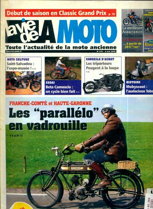 Livrenpoche : La vie de la moto n°610 : Le parallélo en vadrouille - Collectif - Livre