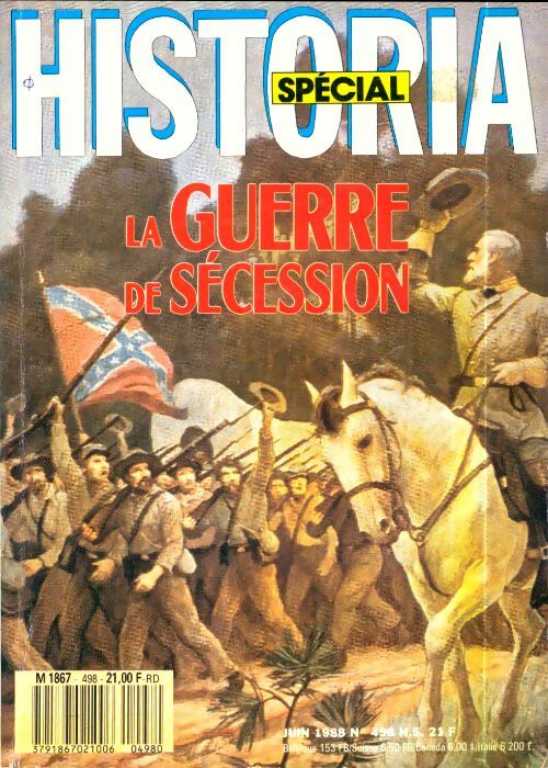 Livrenpoche : Historia Spécial n°498 : La guerre de sécession - Collectif - Livre