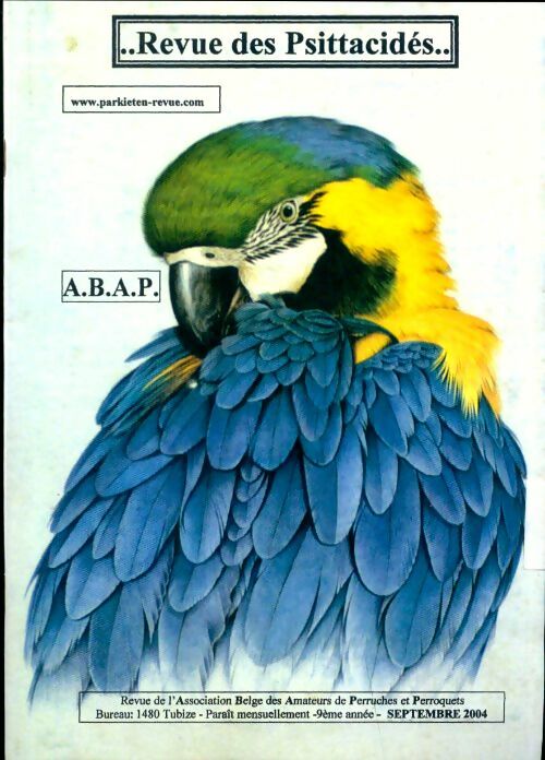 Livrenpoche : Revue des Psittacidés 9e année Septembre 2004 - Collectif - Livre