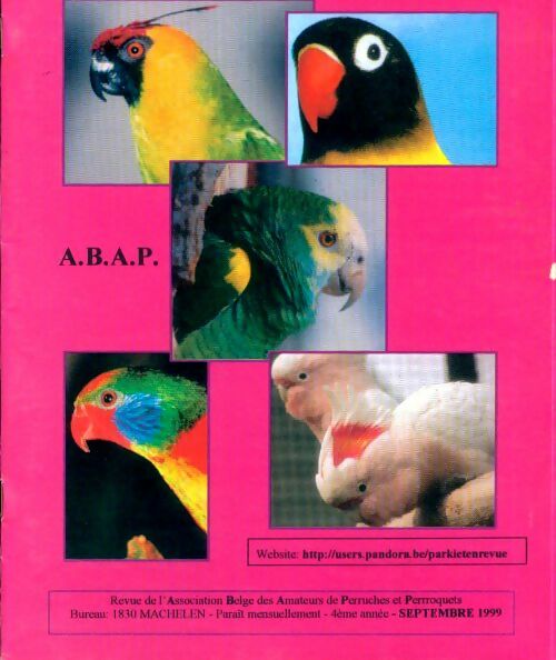 Livrenpoche : Revue des Psittacidés 4e année Septembre 1999 - Collectif - Livre