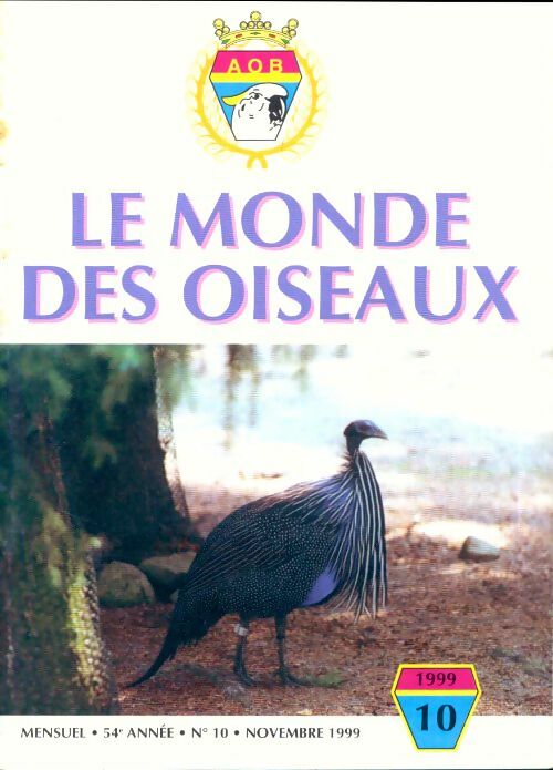 Livrenpoche : Le monde des oiseaux n°10 54e année - Collectif - Livre