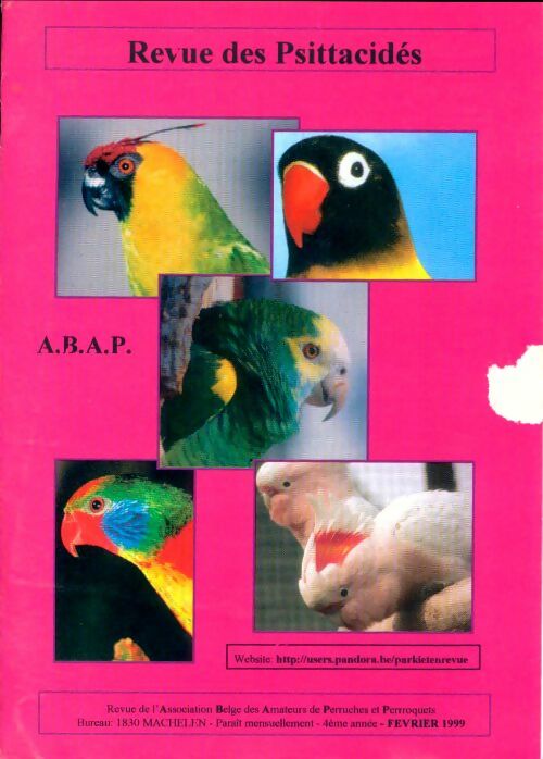 Livrenpoche : Revue des Psittacidés 4e année Février 1999 - Collectif - Livre