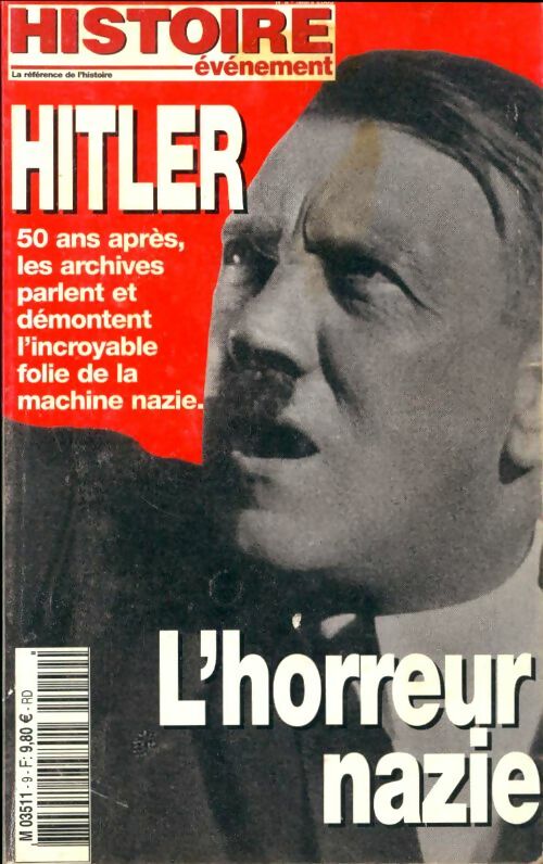 Livrenpoche : Histoire événement n°9 : L'horreur nazie - Collectif - Livre