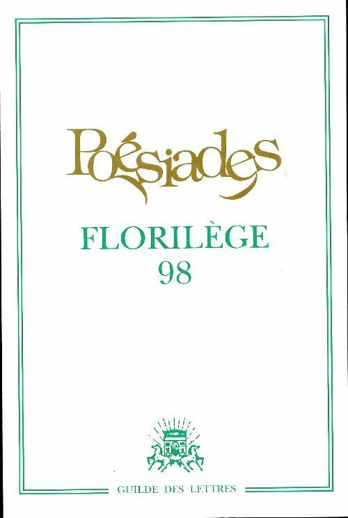 Livrenpoche : Poésiades florilège 98 - Collectif - Livre