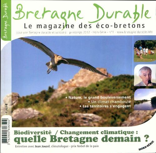Livrenpoche : Bretagne durable Hors-Série n°1 : Quelle Bretagne demain ? - Collectif - Livre