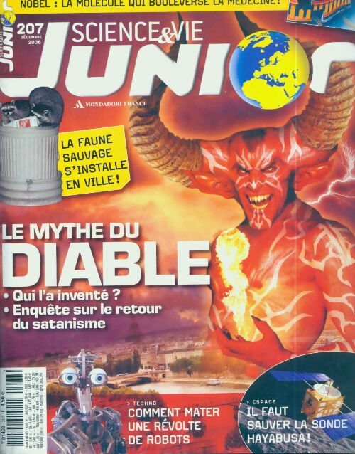 Livrenpoche : Science & vie junior n°207 : Le mythe du diable - Collectif - Livre