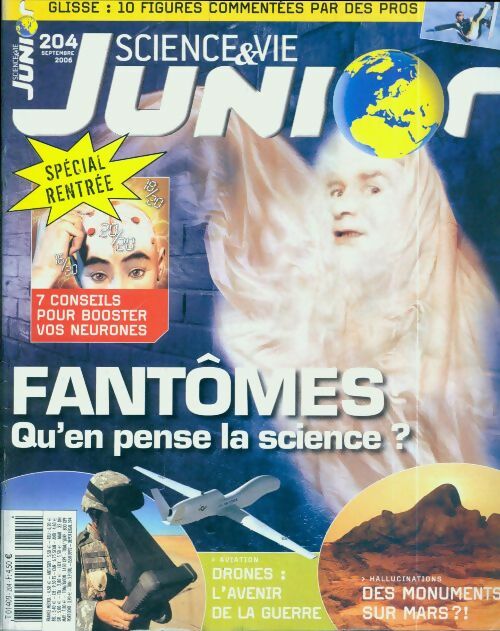 Livrenpoche : Science & vie junior n°204 : Fantômes. Qu'en pense la science ? - Collectif - Livre