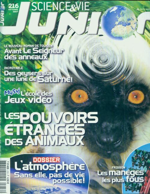 Livrenpoche : Science & vie junior n°216 : Les pouvoirs étrangers des animaux - Collectif - Livre