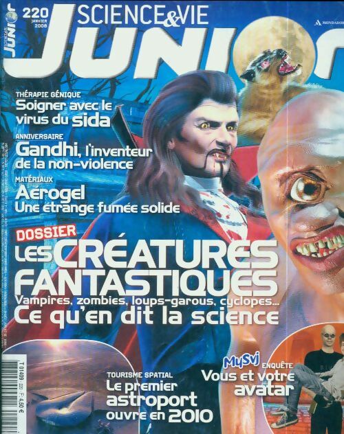 Livrenpoche : Science & vie junior n°220: Les créateurs fantastiques - Collectif - Livre