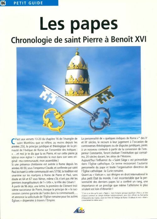 Livrenpoche : Les papes - Collectif - Livre