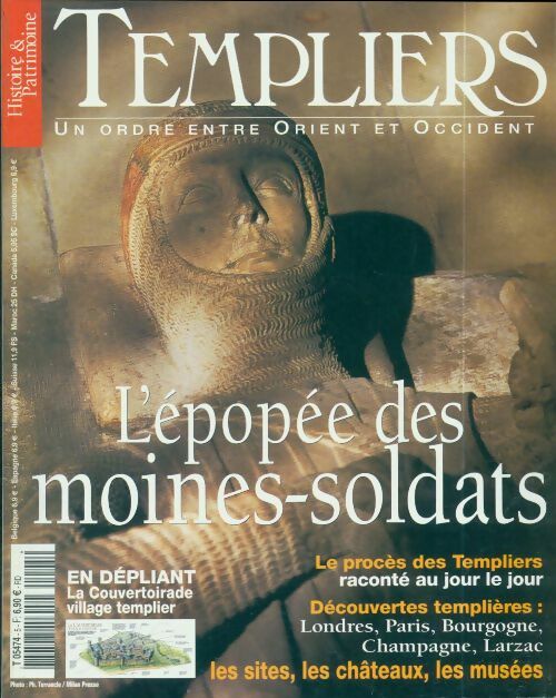 Livrenpoche : Histoire & Patrimoine n°5 : Templiers - Collectif - Livre