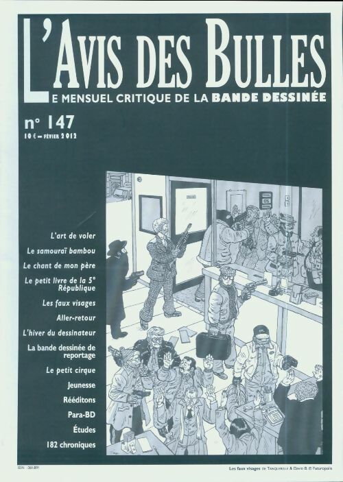 Livrenpoche : L'avis des bulles n°147 - Collectif - Livre