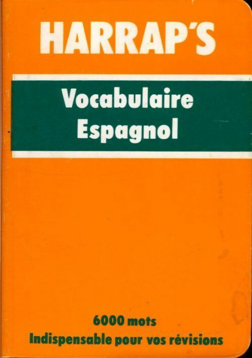 Livrenpoche : Vocabulaire Espagnol - Collectif - Livre