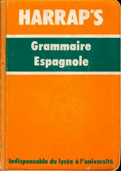Livrenpoche : Grammaire espagnole - Inconnu - Livre