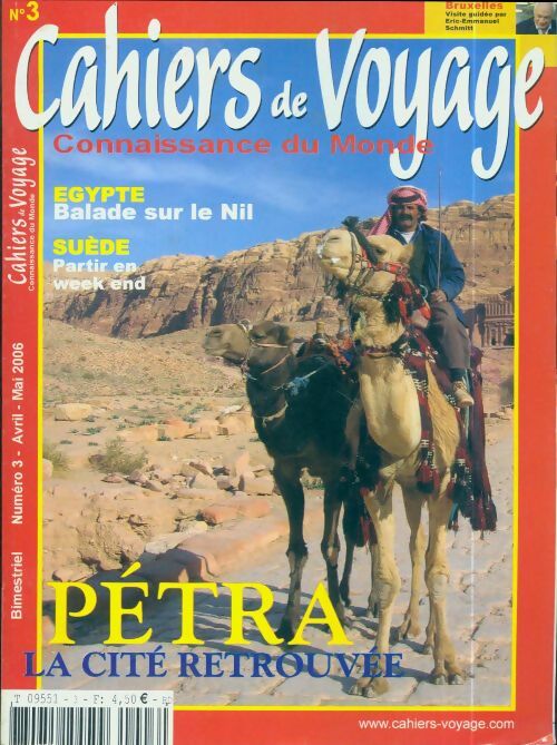 Livrenpoche : Cahiers de voyage n°3 : Pétra, la cité retrouvée - Collectif - Livre