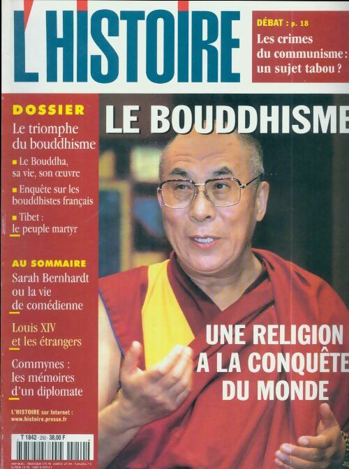 Livrenpoche : L'histoire n°250 : Le bouddhisme - Collectif - Livre