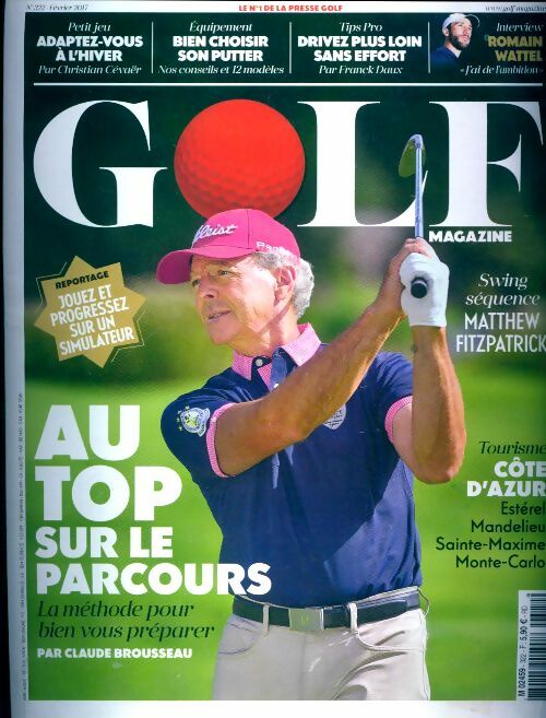 Livrenpoche : Golf magazine n°322 - Collectif - Livre