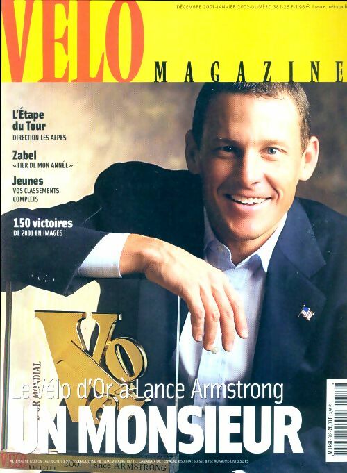 Vélo magazine n°382 : Un monsieur - Collectif -  Vélo magazine - Livre