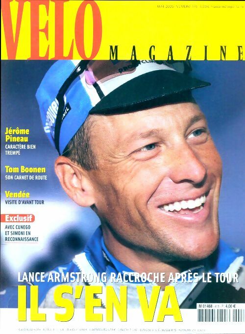 Livrenpoche : Vélo magazine n°419 : Il s'en va - Collectif - Livre