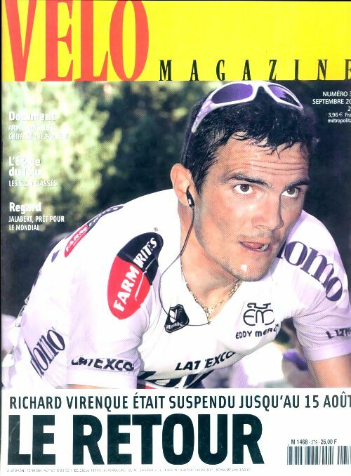 Livrenpoche : Vélo magazine n°379 : Le retour - Collectif - Livre