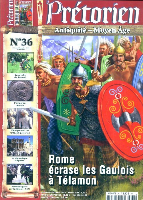 Livrenpoche : Prétorien n°36 : Rome écrase les Gaulois à Télamon - Collectif - Livre