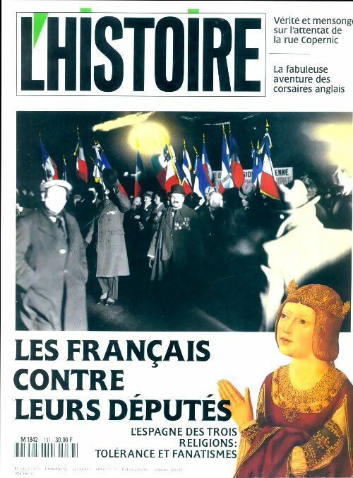 Livrenpoche : L'histoire n°137 : Les français contre leurs députés - Collectif - Livre