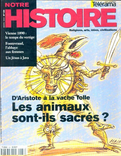 Livrenpoche : Notre histoire n°186 : Les animaux sont-ils sacrés ? - Collectif - Livre