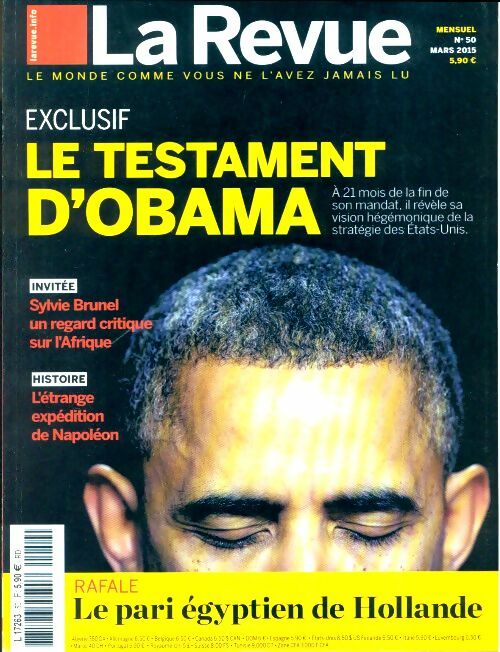 Livrenpoche : La revue n°50 : Le testament d'Obama - Collectif - Livre