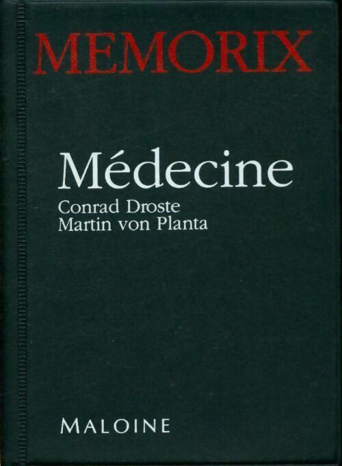Livrenpoche : Médecine - Conrad Droste - Livre