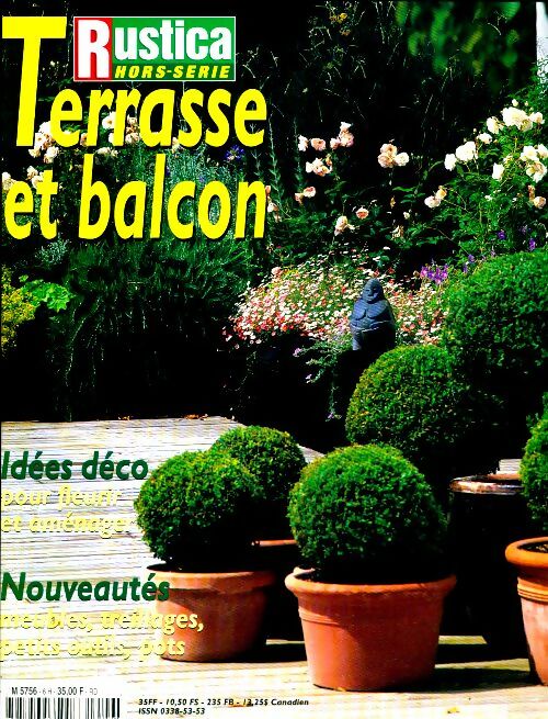 Livrenpoche : Rustica Hors-série n°6 : Terrasse et balcon - Collectif - Livre