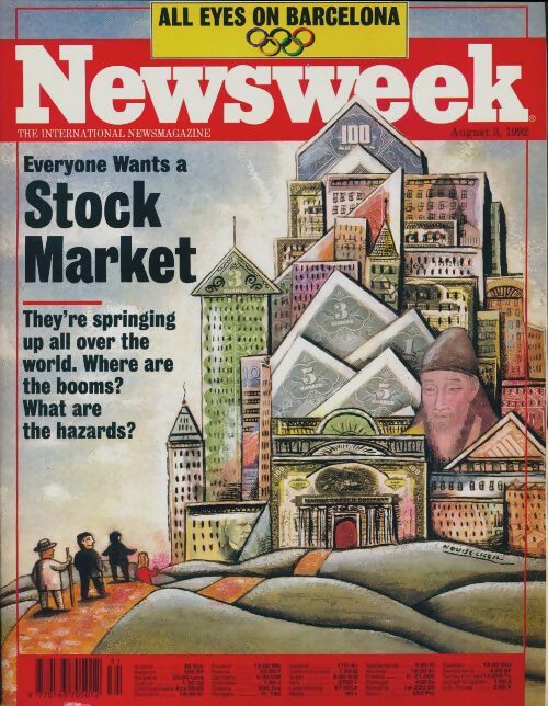 Livrenpoche : Newsweek n°31-1992 : Stock market - Collectif - Livre