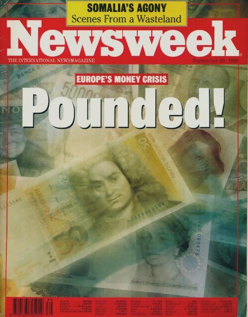 Livrenpoche : Newsweek n°39-1992 : Pounded ! - Collectif - Livre