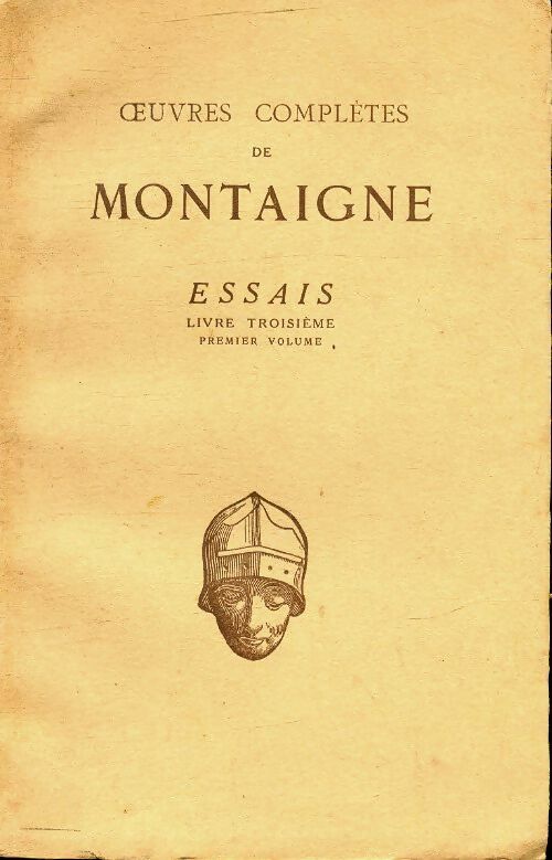 Livrenpoche : Essais Tome Iii - Michel De Montaigne - Livre