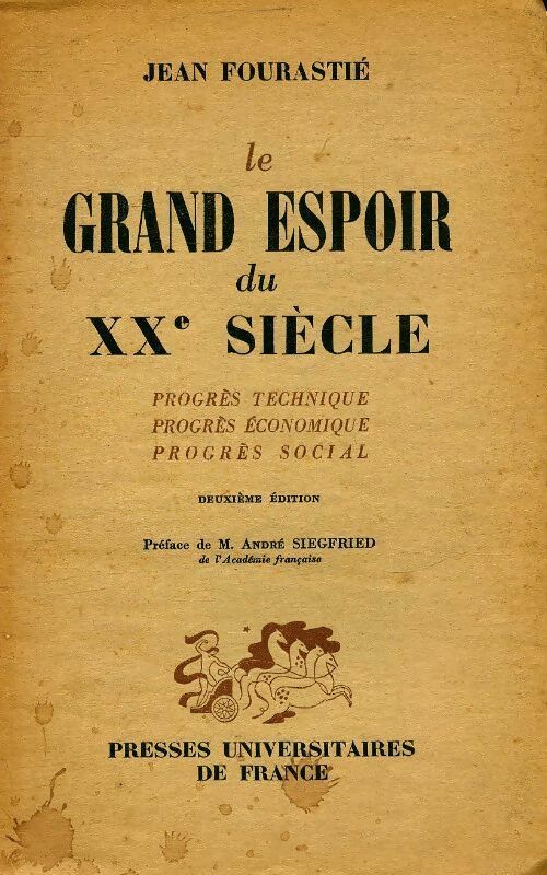 Livrenpoche : Le grand espoir du XXe siècle - Jean Fourastié - Livre
