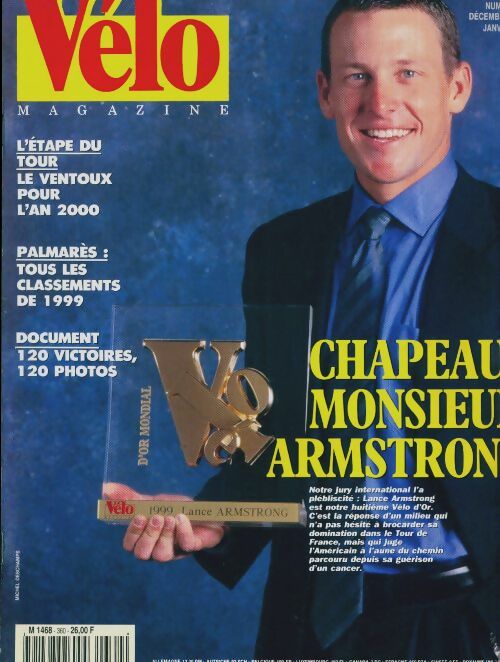 Livrenpoche : Vélo magazine n°360 : Chapeau Monsieur Armstrong - Collectif - Livre