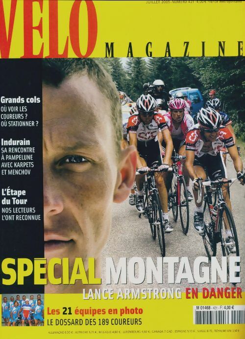 Livrenpoche : Vélo magazine n°421: Spécial montagne - Collectif - Livre
