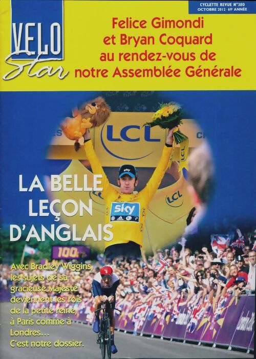 Livrenpoche : Vélo star n°380 : Felice Gimondi et Bryan Coquard - Collectif - Livre