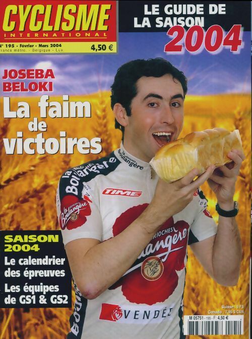 Livrenpoche : Cyclisme international n°195 : La faim des victoires - Collectif - Livre