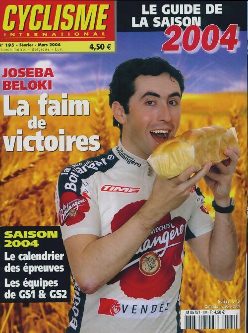 Cyclisme international n°195 : La faim des victoires - Collectif -  Cyclisme international - Livre
