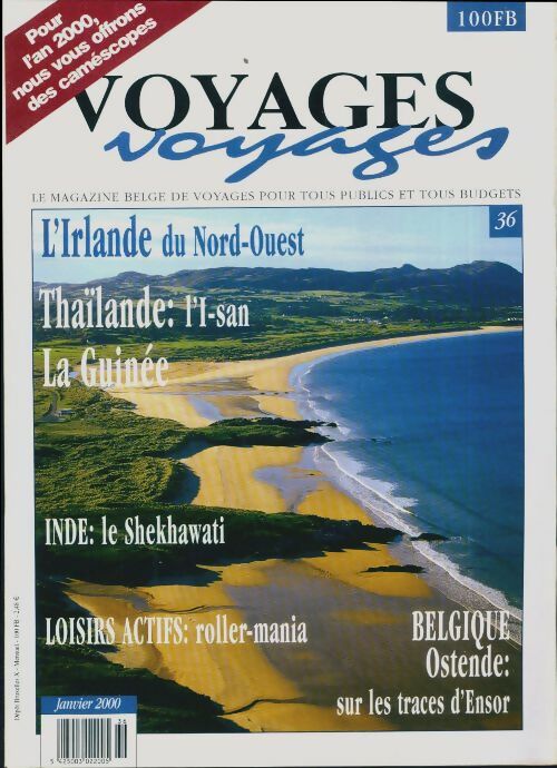 Livrenpoche : Voyages voyages n°36 : L'Irlande du Nord-Ouest / Thaïlande - Collectif - Livre