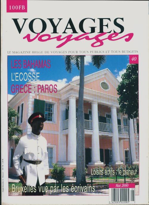 Livrenpoche : Voyages voyages n°40 : Les Bahamas / L'Ecosse / Grèce : Paros - Collectif - Livre