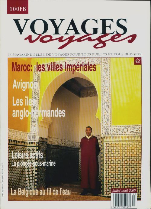 Livrenpoche : Voyages voyages n°42 : Maroc : les villes impériales - Collectif - Livre