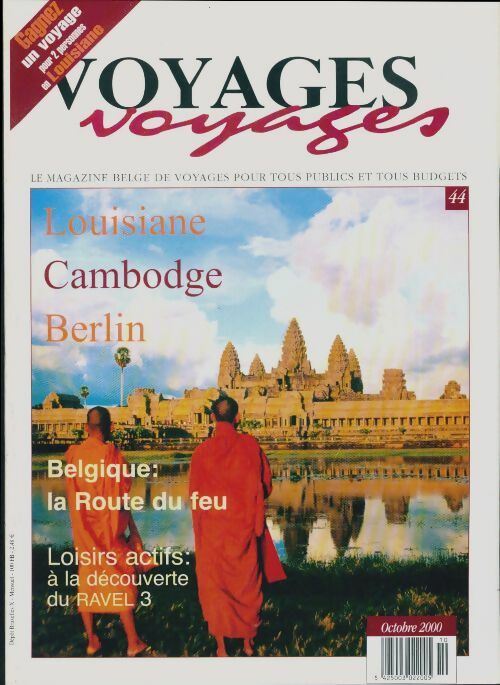 Livrenpoche : Voyages voyages n°44 : Louisiane / Cambodge / Berlin - Collectif - Livre