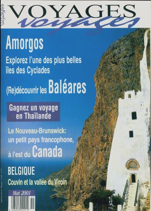 Livrenpoche : Voyages voyages n°51 : Amorgos / Baléares / Canada - Collectif - Livre
