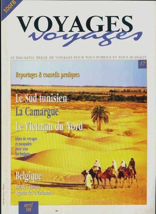 Livrenpoche : Voyages voyages n°17 : Le sud tunisien / La Camargue / Le Vietnam du Nord - Collectif - Livre
