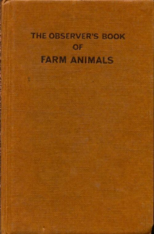 Livrenpoche : Observer's book of farm animals - Lawrence Alderson - Livre