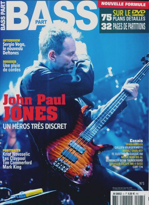 Livrenpoche : Bass part n°5 : John Paul Jones - Collectif - Livre