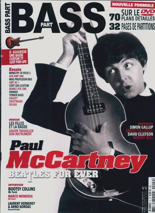 Livrenpoche : Bass part n°9 : Paul McCartney - Collectif - Livre