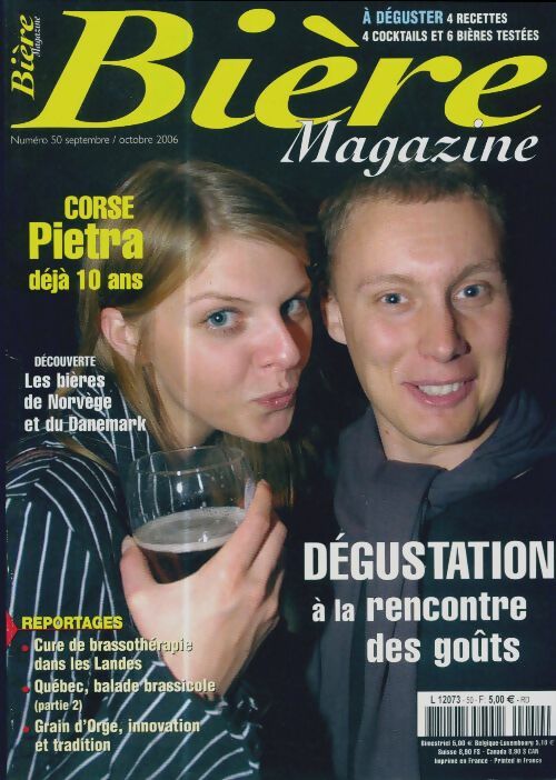 Livrenpoche : Bière magazine n°50 : Corse Pietra déjà 10 ans - Collectif - Livre
